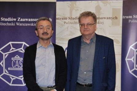 Prof. Goo Ishikawa, prof. Stanisław Janeczko